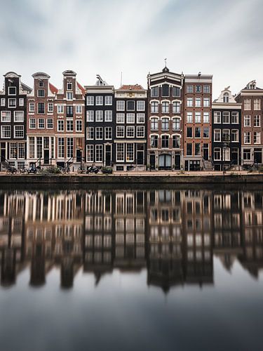 Maisons sur le Herengracht, Amsterdam sur Lorena Cirstea