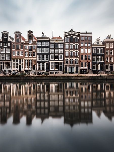 Maisons sur le Herengracht, Amsterdam par Lorena Cirstea