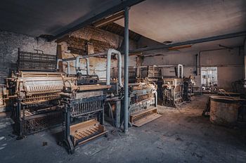 Verlassene Industrie: Kerzenfabrik