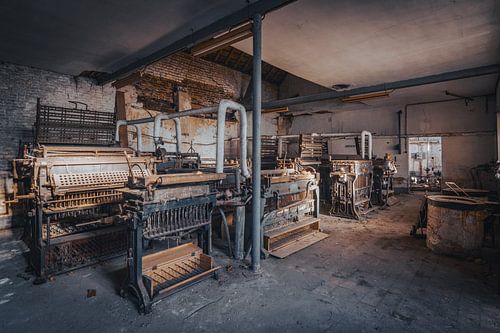 Industrie abandonnée : fabrique de bougies sur Dafne Op 't Eijnde