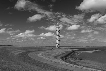 Radartoren Ossenisse, Zeeland, Nederland van Imladris Images