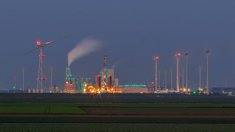 Industry Eemshaven by Marga Vroom