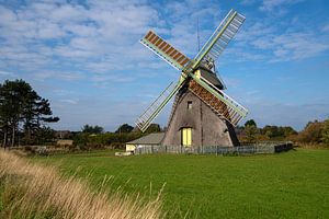 Moulin à vent de Nebel, Amrum, Allemagne