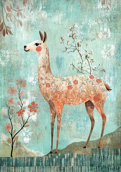 Dieren schilderij van Zen en Meer