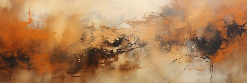 Arrière-plan dans les tons de pierre brune boueuse