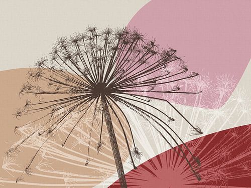 Natural patterns in japandi style 07