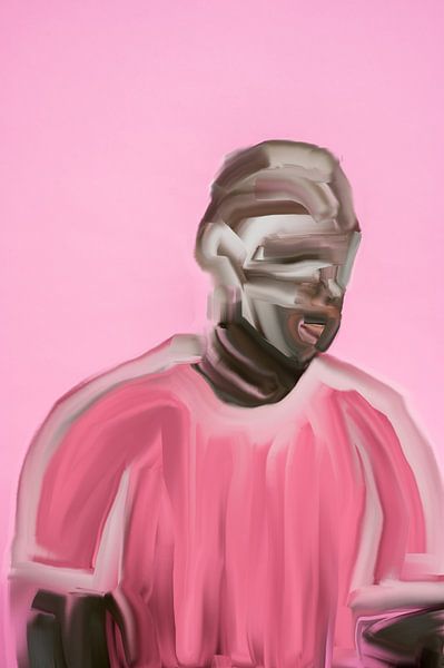 Kühn und rosa von Carla Van Iersel