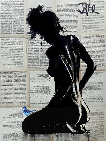 BLUE NUDE by LOUI JOVER