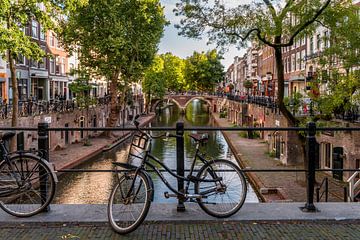 Utrecht - Fiets op de gaardbrug (0083) van Reezyard