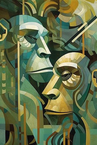 Grüne Affenfantasie