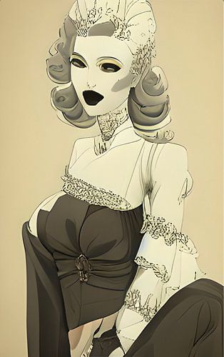 BETTE DAVIS ILLU no3 von Pia Schneider