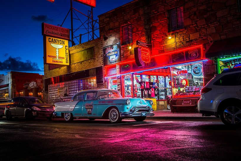 Along Route 66 III by Joram Janssen