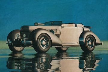 De Cord 812 Lone Runner Concept Auto uit 1936 van Jan Keteleer