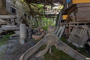 Usine de travail du bois.
