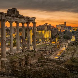 Tussen Echo en Eeuwigheid - Rome - Forum Romanum van Teun Ruijters
