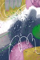 Enjoy II [modern abstract painting, mixed-media]