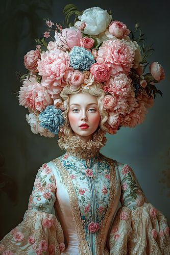 Baroque Floral Splendor