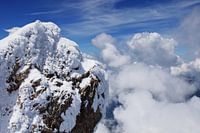 In the clouds