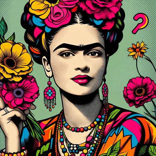 Colourful Kahlo: Pop Art Portraits Parade