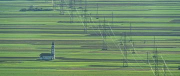 Église isolée en Slovénie sur Achim Thomae Photography