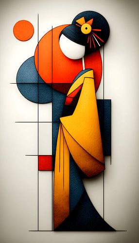 Geisha in bauhaus