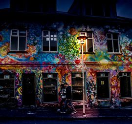 Graffiti muur van Johan Schouls