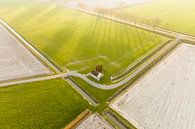 Zonsopkomst bij het Brintahuisje van Droninger thumbnail