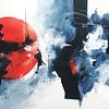 Abstract schilderij van ARTemberaubend