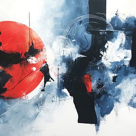 Abstraktes Gemälde von ARTemberaubend