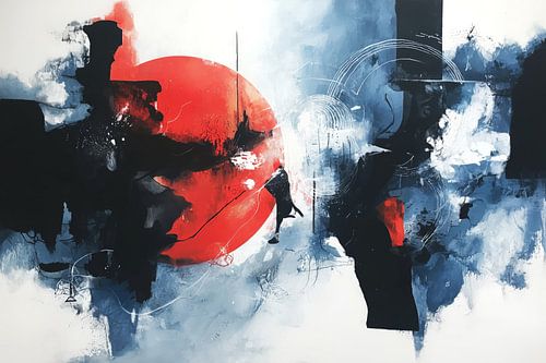 Abstraktes Gemälde von ARTemberaubend