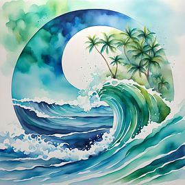 Waves Of Paradise by Danta Albers