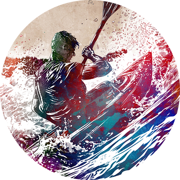 Kajak sport kunst #kajakken