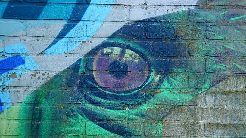 Peinture colorée des yeux par Luna Reehorst