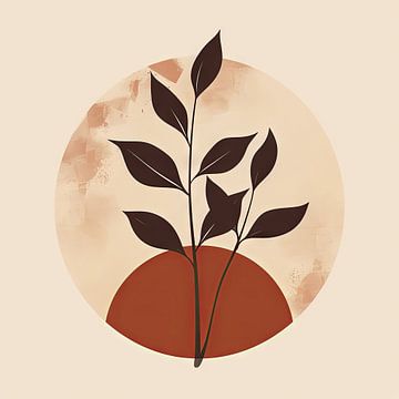 Samenstelling van planten van Poster Art Shop