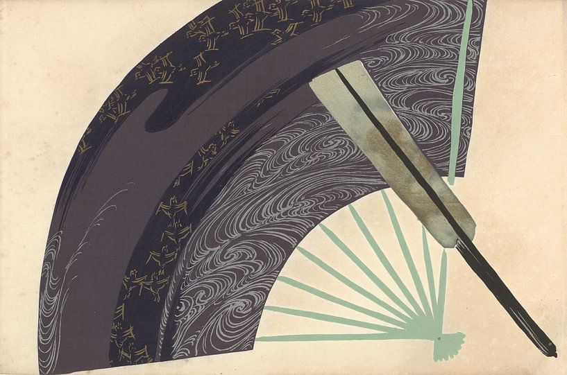 Fan of Kamisaka Sekka, 1909 by Gave Meesters