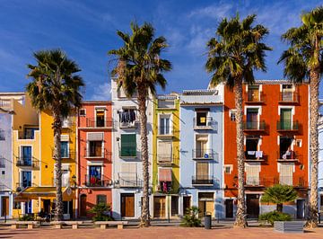 Colourful Villajoyosa, Spain by Adelheid Smitt