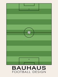 Bauhaus, Football Design by Hilde Remerie Photography and digital art