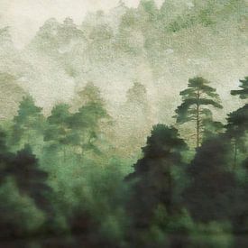Het bos ontwaakt in de lente van FRESH Fine Art