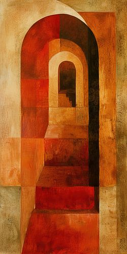 Neon Abstrakte Malerei