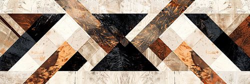 Œuvre d'art moderne boho