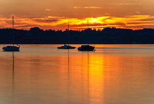 Meer van Starnberg van Einhorn Fotografie