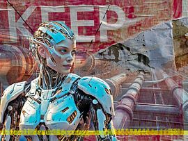 Kybernetische Existenz im urbanen Raum von PixBox