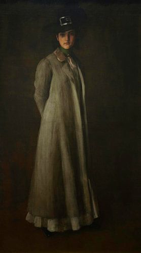 Portret van Miss D., William Merritt Chase...