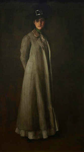 Porträt von Miss D., William Merritt Chase von Meisterhafte Meister