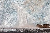 Aialik Gletsjer Alaska  in de Kenai Fjords von Menno Schaefer Miniaturansicht