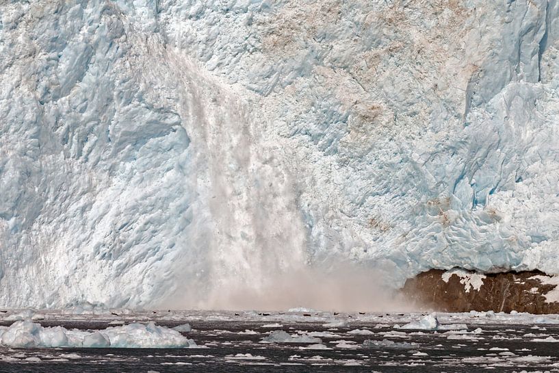 Aialik Gletsjer Alaska  in de Kenai Fjords par Menno Schaefer