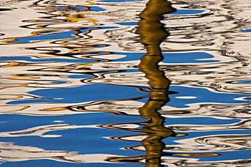 Reflectie in het water van Antwan Janssen