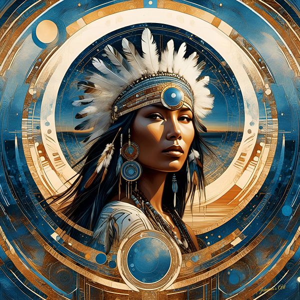 Verwobene Traditionen 33 von Johannas Art Creations