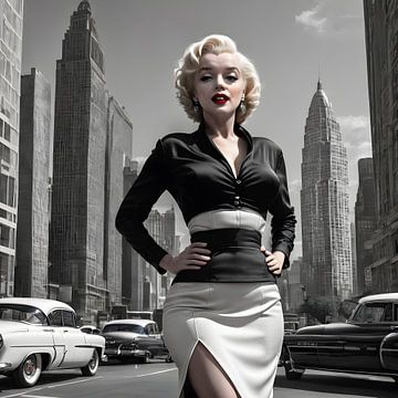 Monroe in Manhattan von Bart Veeken