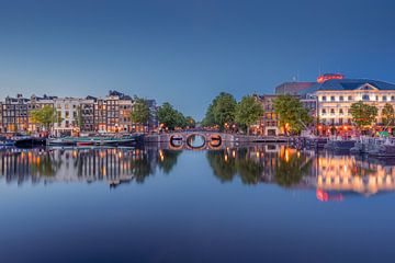 Rivier Amstel Amsterdam van Thea.Photo